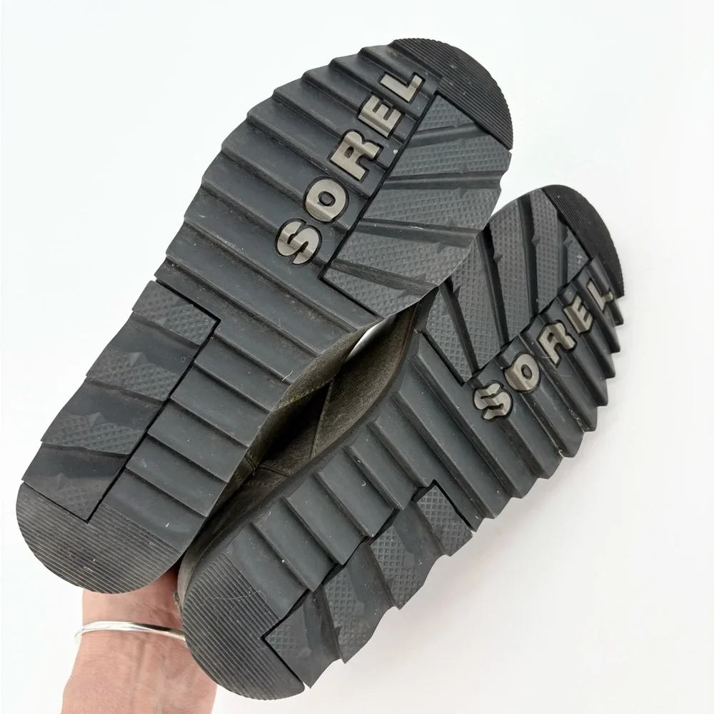 Sorel Harlow Zip Ankle Boot Quarry Leather